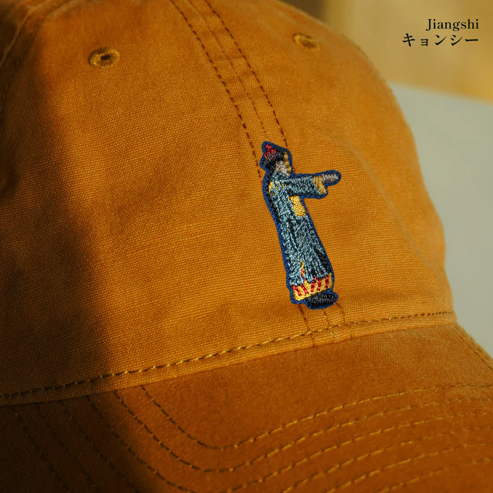 正規品 ワッペン 刺繍ワッペン キョンシー ハロウィン イベント グッズ プレゼント ギフト 贈り物 EMJOUR エンジュール  ハンドメイド 手芸 アップリケ ステッカー (mini-5)