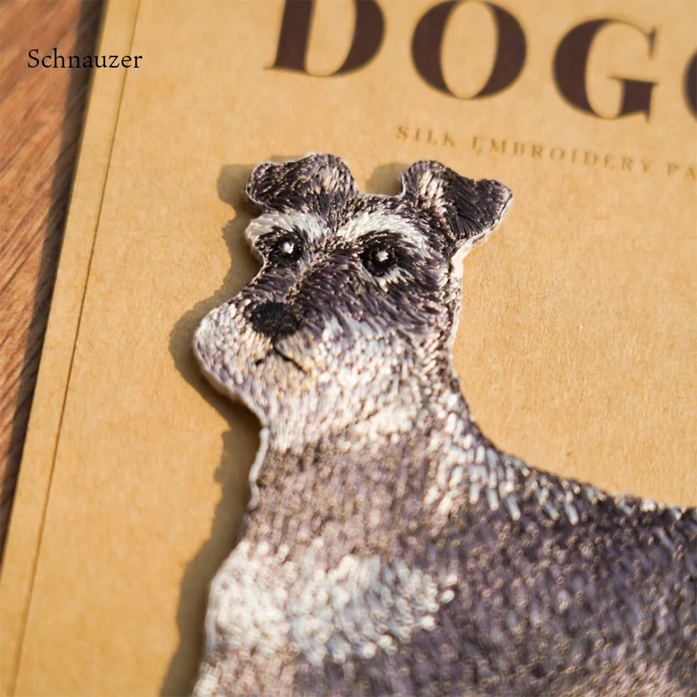 ワッペン 刺繍ワッペン アイロンワッペン 犬 刺繍 イヌ 柴犬 サモエド ゴールデンレトリバー ゴールデンレトリーバー コーギー シュナウザー シュナ トイプードル トイプ 動物 ペット グッズ プレゼント ギフト 贈り物 誕生日 EMJOUR エンジュール 台湾 ハンドメイド 手芸 アップリケ