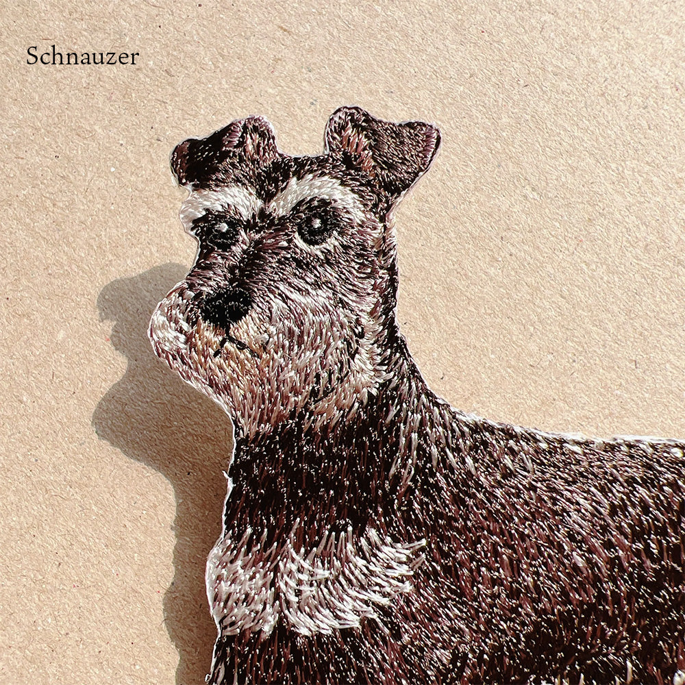 ワッペン 刺繍ワッペン アイロンワッペン 犬 刺繍 イヌ 柴犬 サモエド ゴールデンレトリバー ゴールデンレトリーバー コーギー シュナウザー シュナ トイプードル トイプ 動物 ペット グッズ プレゼント ギフト 贈り物 誕生日 EMJOUR エンジュール 台湾 ハンドメイド 手芸 アップリケ