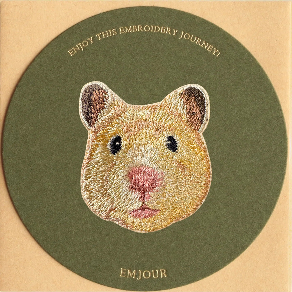 正規品 ワッペン 刺繍ワッペン アイロンワッペン ブタ 豚 子ブタ カピバラ レッサーパンダ うさぎ ホーランドロップ モルモット ゴールデンハムスター 刺繍 ペット グッズ EMJOUR エンジュール 台湾 ハンドメイド 手芸 アップリケ ステッカー 動物 動物園