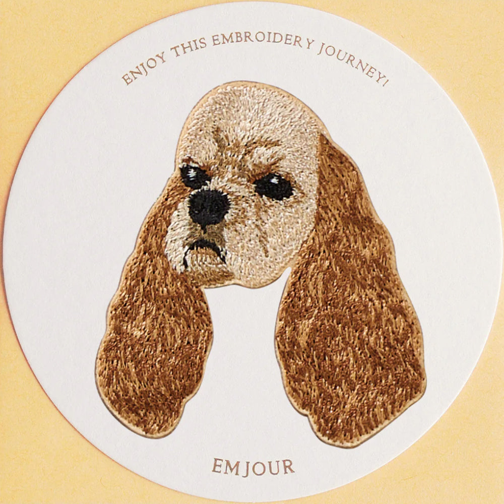 ワッペン 刺繍ワッペン アイロンワッペン 犬 刺繍 イヌ トイプードル トイプ プードル ビションフリーゼ アメリカンコッカー アメコカ 動物 ペット グッズ プレゼント ギフト 贈り物 誕生日 EMJOUR エンジュール 母の日 台湾 ハンドメイド 手芸 アップリケ ステッカー