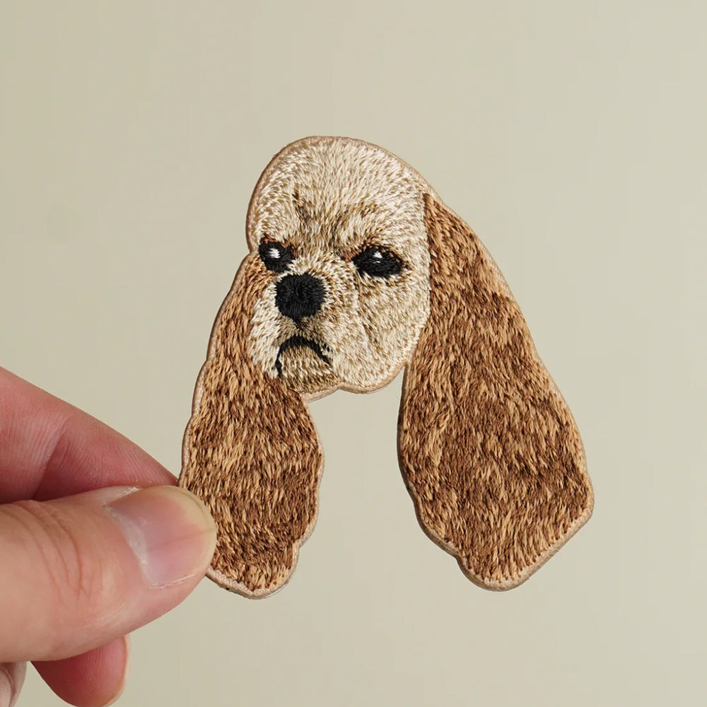 ワッペン 刺繍ワッペン アイロンワッペン 犬 刺繍 イヌ トイプードル トイプ プードル ビションフリーゼ アメリカンコッカー アメコカ 動物 ペット グッズ プレゼント ギフト 贈り物 誕生日 EMJOUR エンジュール 母の日 台湾 ハンドメイド 手芸 アップリケ ステッカー