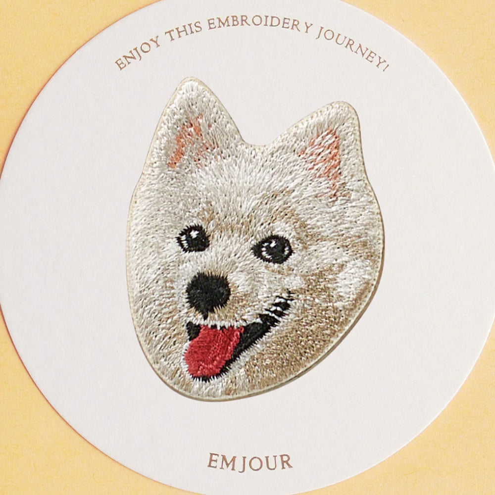 ワッペン 刺繍ワッペン アイロンワッペン 犬 刺繍 イヌ ダックスフンド ダックス ビーグル スピッツ ジャックラッセル コーギー 動物 ペット グッズ プレゼント ギフト 贈り物 誕生日 EMJOUR エンジュール 母の日 台湾 ハンドメイド 手芸 アップリケ ステッカー