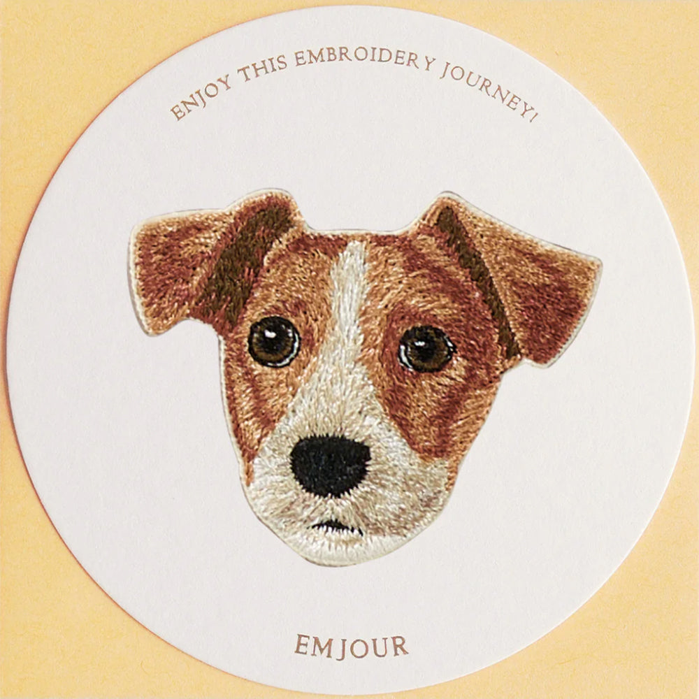 ワッペン 刺繍ワッペン アイロンワッペン 犬 刺繍 イヌ ダックスフンド ダックス ビーグル スピッツ ジャックラッセル コーギー 動物 ペット グッズ プレゼント ギフト 贈り物 誕生日 EMJOUR エンジュール 母の日 台湾 ハンドメイド 手芸 アップリケ ステッカー