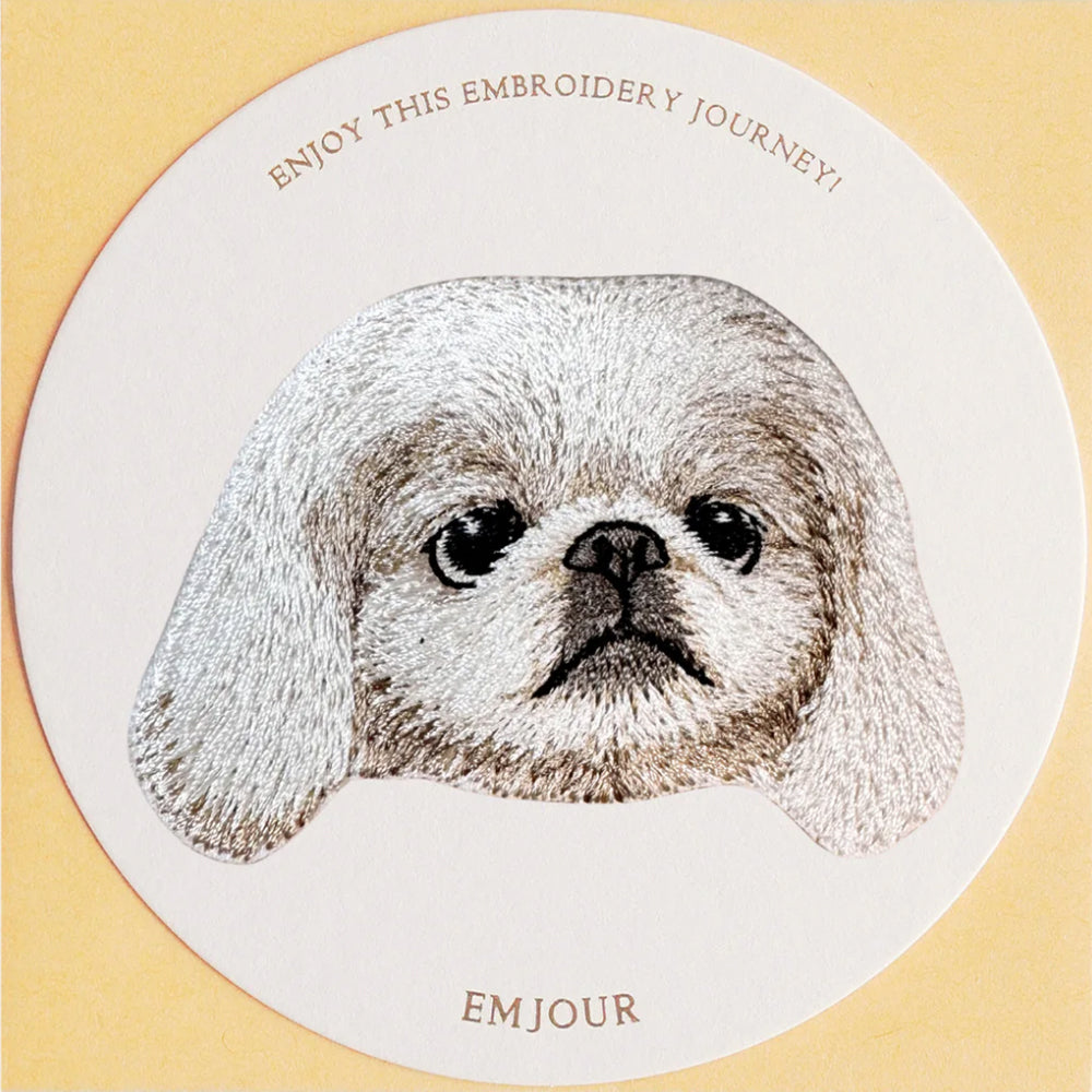 ワッペン 刺繍ワッペン アイロンワッペン 犬 刺繍 イヌ ヨークシャーテリア ヨークシャ ヨーキー マルチーズ シュナウザー シュナ シーズー ペキニーズ ペキ 動物 ペット グッズ プレゼント ギフト EMJOUR エンジュール 母の日 台湾 ハンドメイド 手芸 アップリケ ステッカー