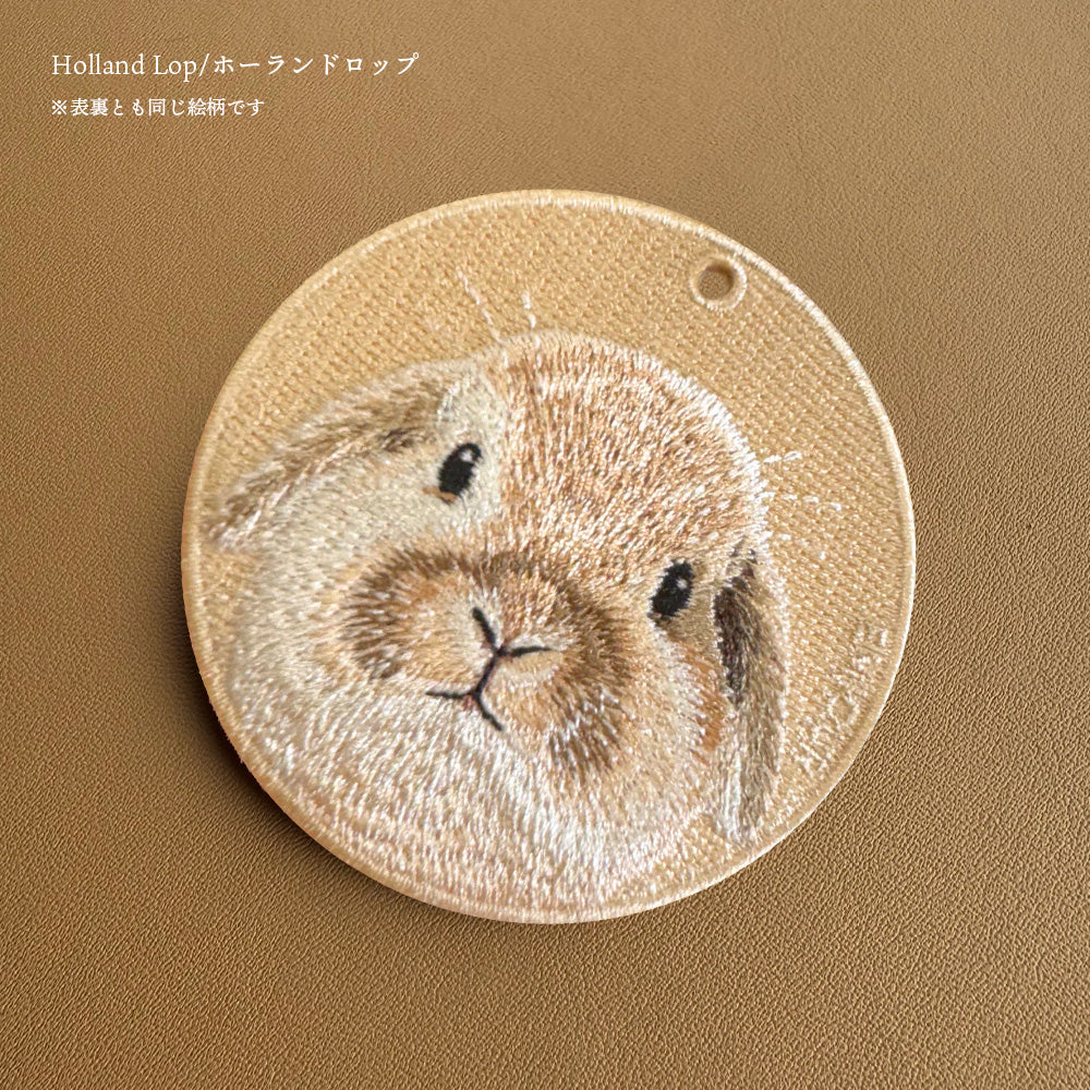 JR東日本 記念品 うさぎキーホルダー キーホルダー 刺繍 動物 アニマル チャーム うさぎ プレゼント