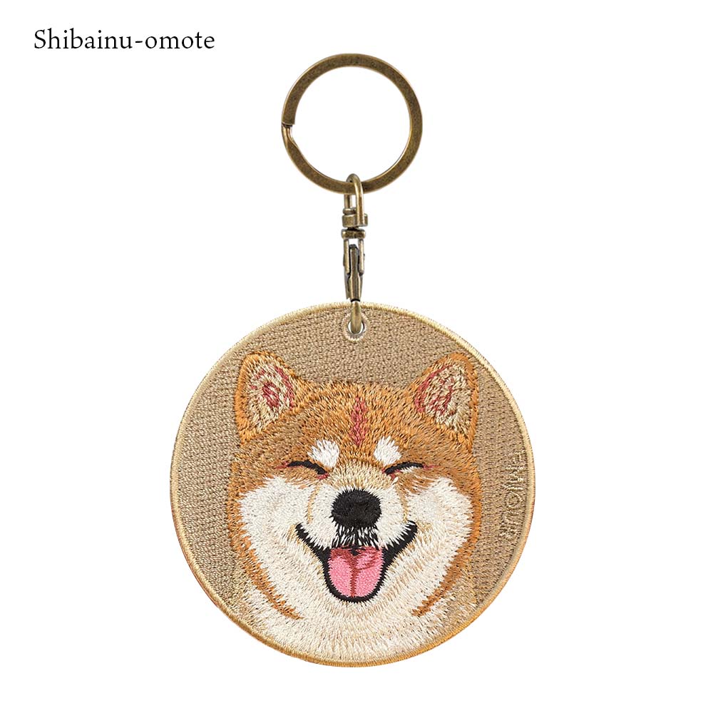 キーホルダー 刺繍 柴犬 アメリカンショートヘアー アメショ 子犬 仔犬 子猫 仔猫 日本犬 刺繍キーホルダー キーチェーン 鍵 車 お祝い プチプレゼント プチギフト 入学祝い 卒業祝い 就職祝い お母さん お父さん ペット 誕生日プレゼント 人気 EMJOUR エンジュール 可愛い