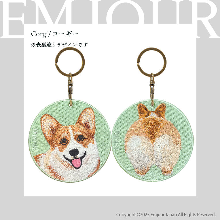 新品　ジェリーキャット　バッグチャーム　キーホルダー　犬　コーギー コーギー キーホルダー チャーム キーチェーン バッグチャーム