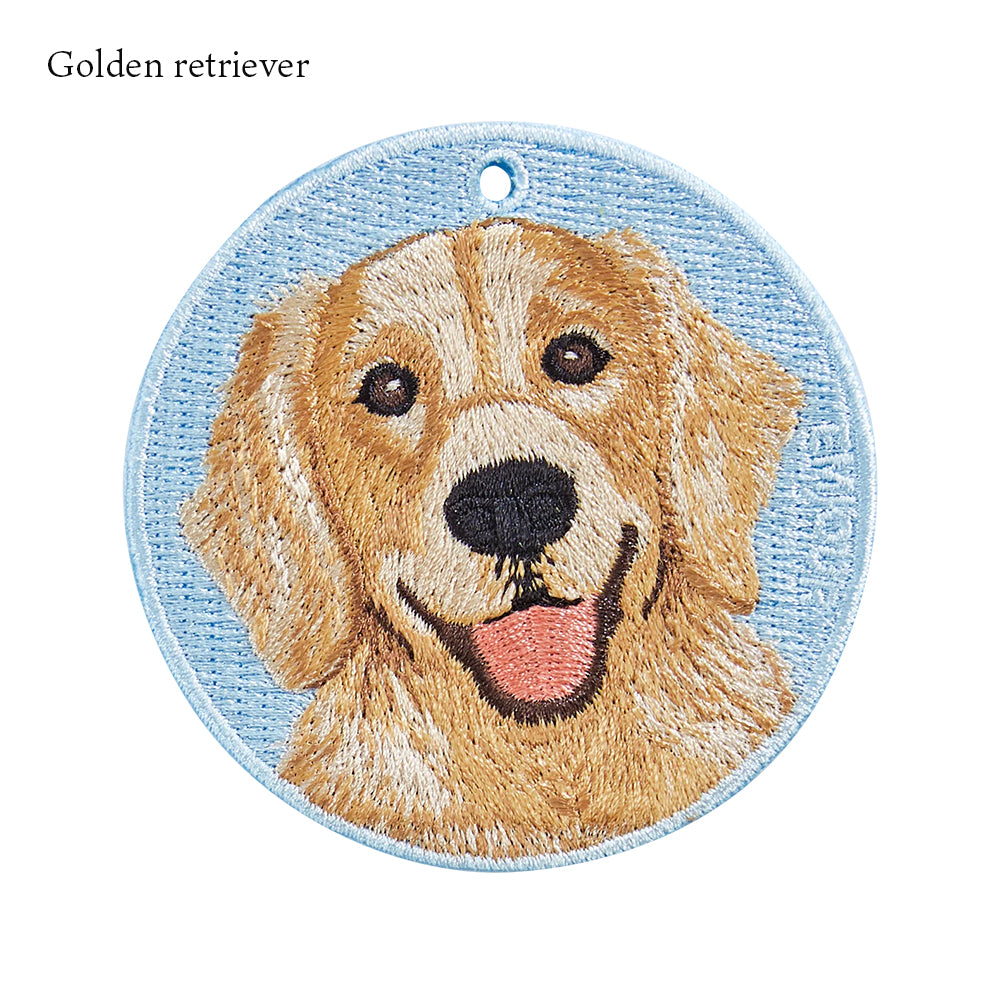 キーホルダー 犬 刺繍 ワッペン イヌ 犬柄 アニマル チャーム ラブラドール ゴールデンレトリーバー バーニーズ シェパード チベタンマス –  Emjour Japan