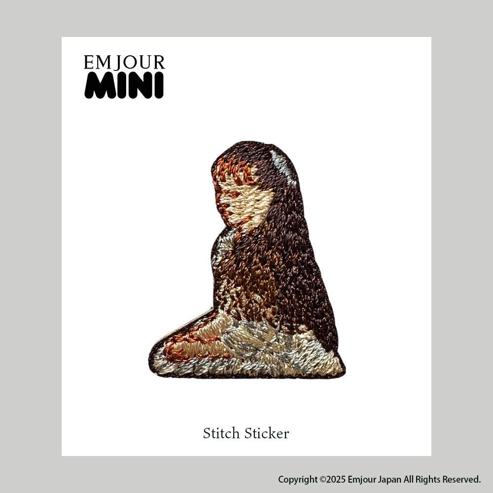 正規品 ワッペン 刺繍ワッペン 絵画 アート 落穂拾い モナ・リザ 真珠の耳飾りの少女 イレーヌ・カーン・ダンヴェール嬢 天使 システィーナの聖母 ダヴィンチ フェルメール グッズ プレゼント ギフト 贈り物 EMJOUR エンジュール  ハンドメイド 手芸 アップリケ ステッカー