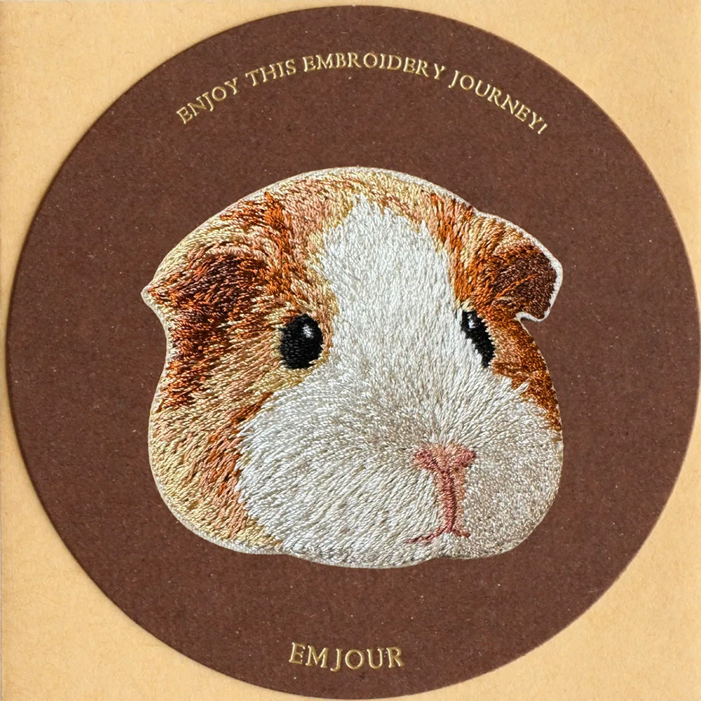 正規品 ワッペン 刺繍ワッペン アイロンワッペン ブタ 豚 子ブタ カピバラ レッサーパンダ うさぎ ホーランドロップ モルモット ゴールデンハムスター 刺繍 ペット グッズ EMJOUR エンジュール 台湾 ハンドメイド 手芸 アップリケ ステッカー 動物 動物園